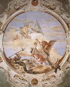 A Genius on Pegasus Banishing Time Giovanni Battista Tiepolo
